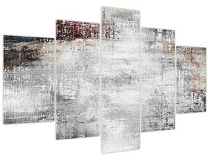 Slika - Apstraktno teksturirano platno (150x105 cm)