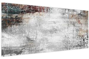Slika - Apstraktno teksturirano platno (120x50 cm)