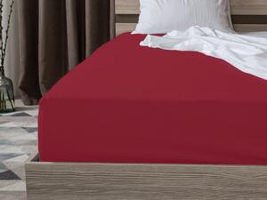 Jersey plahta bordo 140 x 200 cm