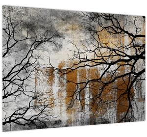 Slika - Siluete drveća (70x50 cm)