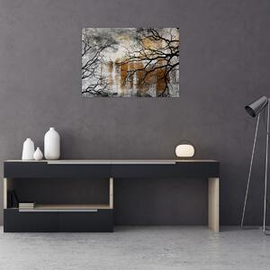 Slika - Siluete drveća (70x50 cm)