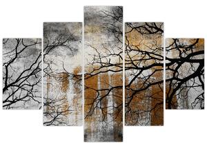 Slika - Siluete drveća (150x105 cm)