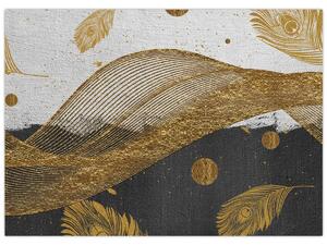 Slika - Zlatno perje (70x50 cm)