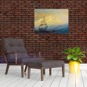 Slika - Slikani brodovi na moru (70x50 cm)