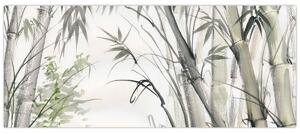 Slika - Bambusi, crtež (120x50 cm)