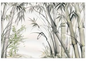 Slika - Bambusi, crtež (90x60 cm)