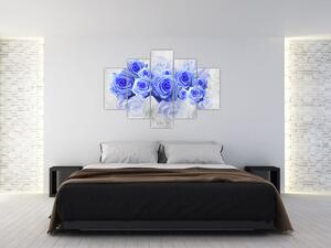 Slika - Plave ruže (150x105 cm)