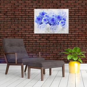 Slika - Plave ruže (70x50 cm)