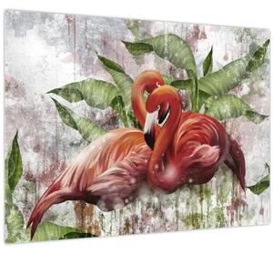 Slika - Flamingosi (70x50 cm)
