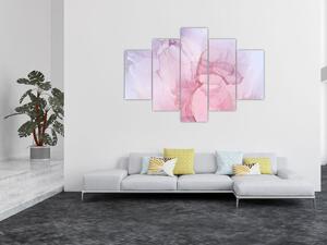 Slika - Ružičaste mrlje (150x105 cm)