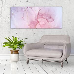 Slika - Ružičaste mrlje (120x50 cm)