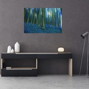 Slika - Plava šuma (90x60 cm)