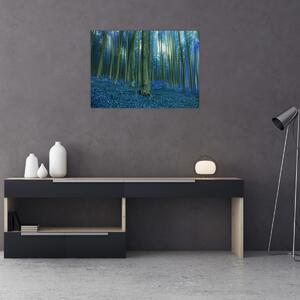 Slika - Plava šuma (70x50 cm)
