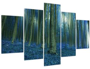 Slika - Plava šuma (150x105 cm)