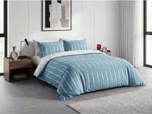 Posteljina od mikroflanela STRIPELLE plava Dimenzije posteljine: 70 x 90 cm | 140 x 200 cm