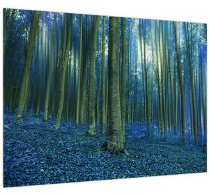 Slika - Plava šuma (70x50 cm)