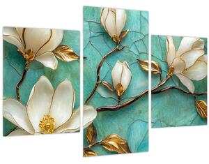 Slika - 3D magnolije (90x60 cm)