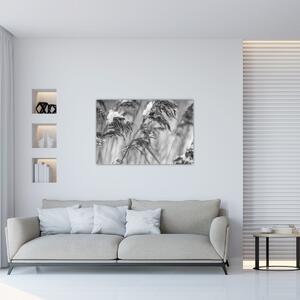 Slika - Lipnice, crno-bijela (90x60 cm)