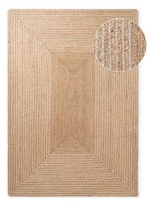 Obostrani/ručno rađen juten tepih u prirodnoj boji/u svijetloj prirodnoj boji 120x170 cm Juno – Hanse Home