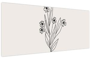 Slika - Livadni cvijet N⁰1 (120x50 cm)