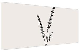 Slika - Livadni cvijet N⁰2 (120x50 cm)