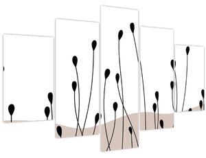 Slika - Grafička livada N⁰1 (150x105 cm)