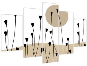 Slika - Grafička livada N⁰2 (150x105 cm)