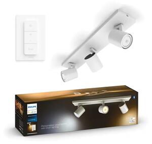 Runner Hue STROPNI REFLEKTOR BIJELI 3x5W 2200-6500K + DALJINSKI UPRAVLJAČ 8719514338388