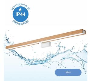 Brilagi-LED Rasvjeta za ogledalo u kupaonici WOODY MIRROR LED/15W/230V IP44 hrast/bijela