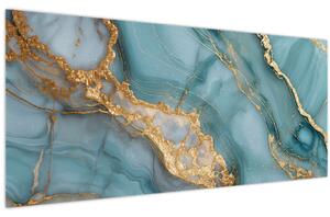 Slika - Tirkizni mramor (120x50 cm)