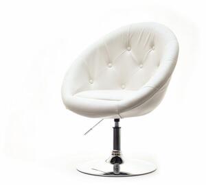 Zondo.hr Fotelja Lush 3 (bijela + krom). Akcija -14%. 1110201