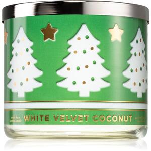Bath & Body Works White Velvet Coconut mirisna svijeća 411 g