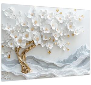 Slika – 3D elegantno drvo života (70x50 cm)