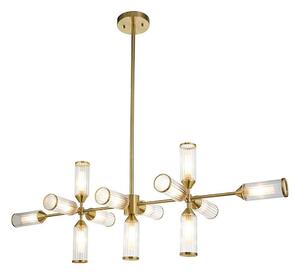 Endon 106259 - Viseći luster TOUR 13xG9/3W/230V mesing