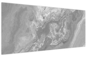 Slika - Mramor u crno-bijelom (120x50 cm)