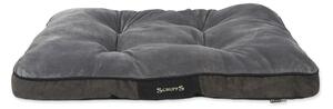 Tamno sivi plišani krevetić za psa 70x100 cm Scruffs Chester L - Plaček Pet Products