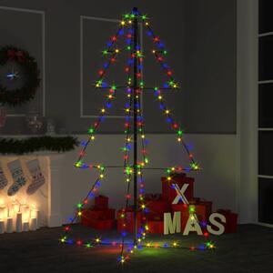 VidaXL Stožasto božićno drvce 200 LED unutarnje i vanjsko 98 x 150 cm