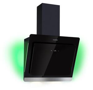 Klarstein Aurora Eco 60, kuhinjska napa, 550 m³/h, LED zaslon, crna