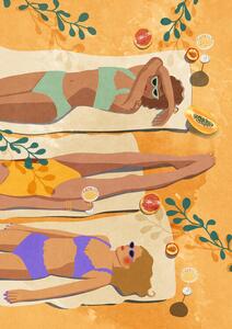 Ilustracija Summer Girls, Raissa Oltmanns