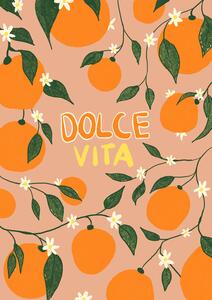 Ilustracija Dolce Vita a Oranges, Studio Dolci
