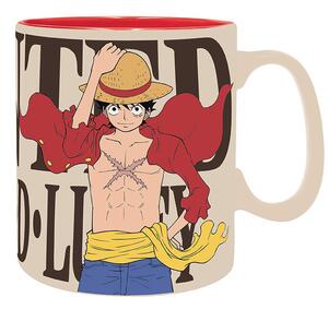 Šalice One Piece - Luffy wanted