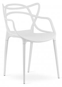 Bijela plastična stolica KATO