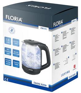 Floria Kuhalo za vodu, zapremina 1,7 l, 1850-2200 W, staklo - ZLN3505