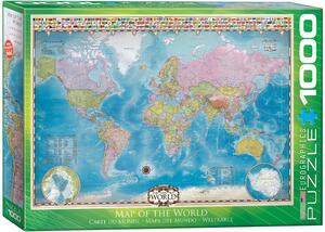 Puzzle Map of the World