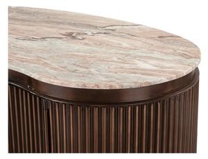 Barski stol s pločom stola u mramornom dekoru 60x120 cm – Antic Line