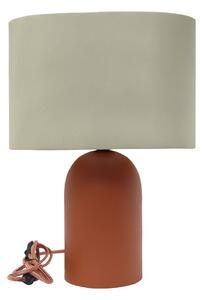 Smeđa/bež stolna lampa (visina 41,5 cm) – Antic Line