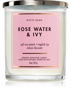 Bath & Body Works Rose Water & Ivy mirisna svijeća 227 g