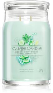 Yankee Candle Cucumber Mint Cooler mirisna svijeća Signature 567 g