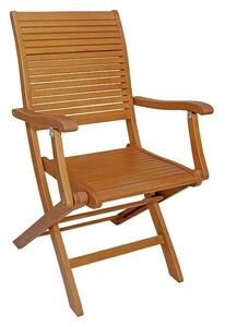 Sunfun Diana Vrtna stolica (Prirodno smeđe boje, Eukaliptus, Preklopno)
