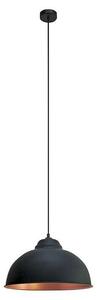 Eglo Okrugla viseća svjetiljka (Crno-bakrene boje)